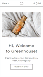 Mobile Screenshot of greenhousejuice.com